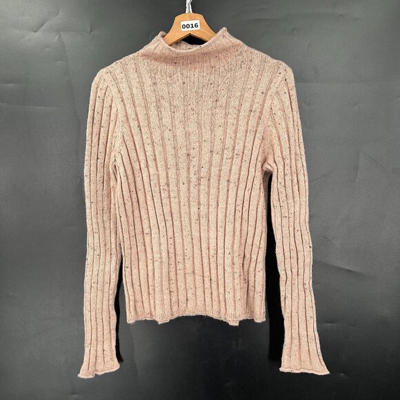NEW Madewell Donegal Evercrest Turtleneck Sweater in Coziest Yarn classic L - Picture 2 of 13